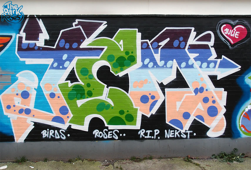 R.I.P. Nekst made by Jem - The Dark Roses - Copenhagen, Denmark 22. December 2012